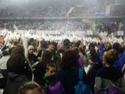 futbol noche concierto ambulancias San Jose